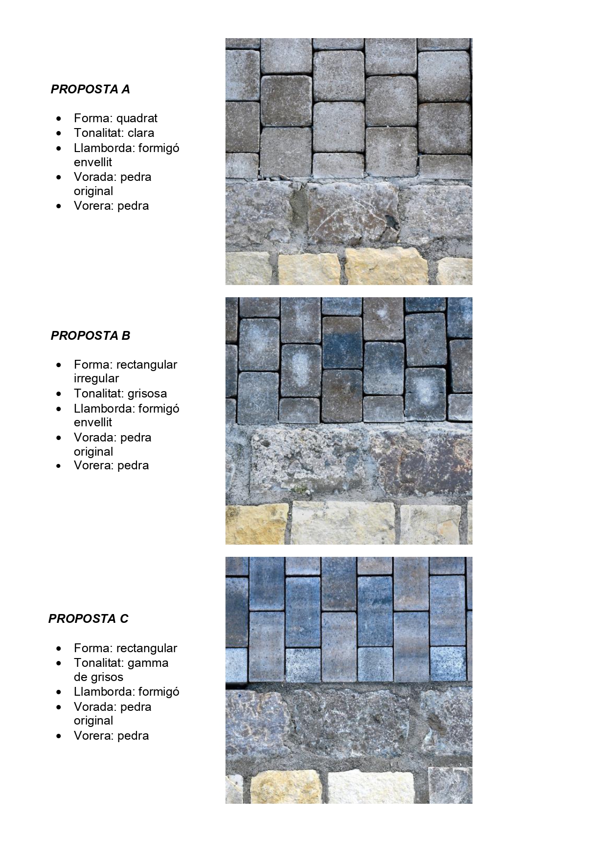 PROPOSTA PAVIMENTACIÓ